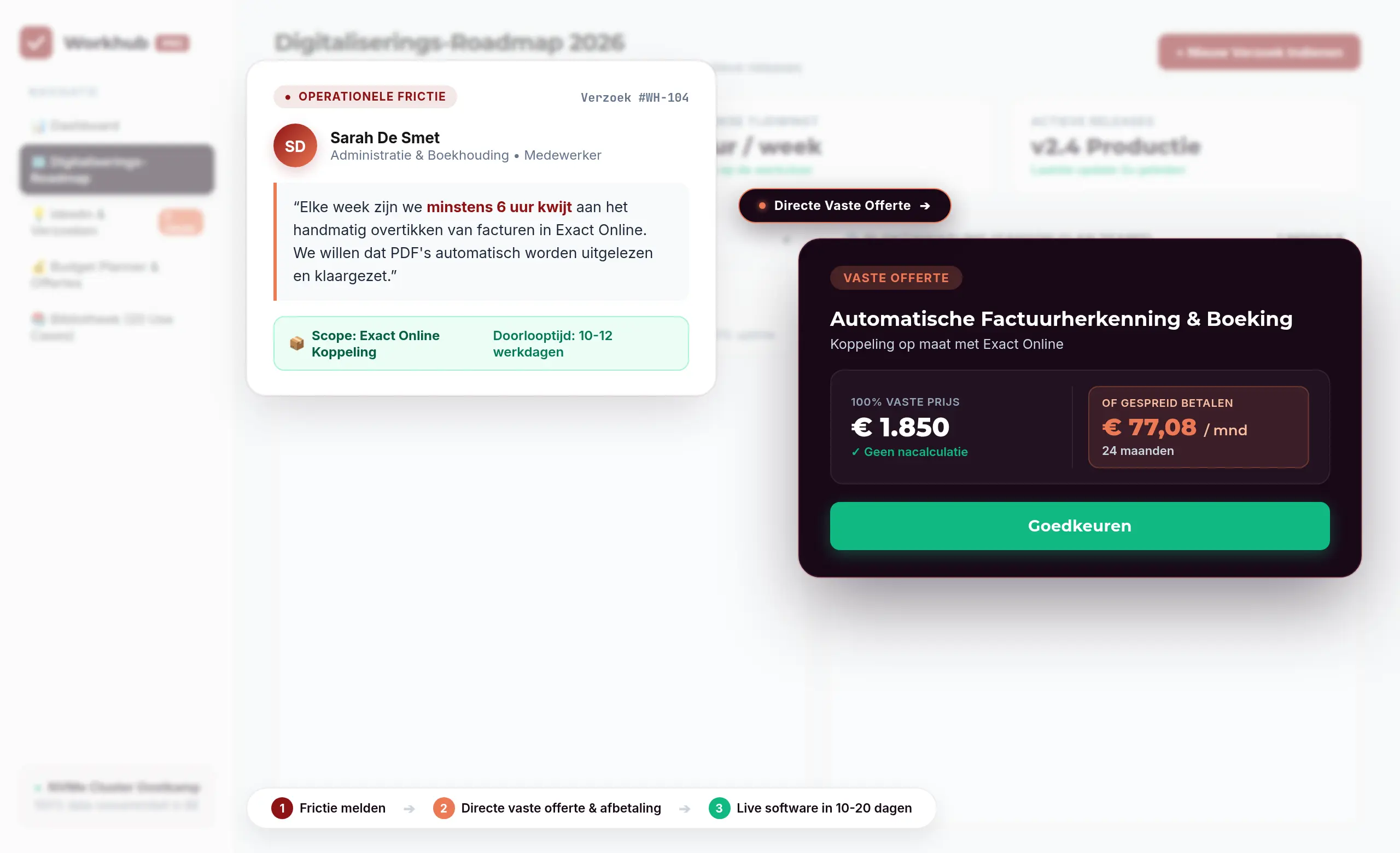 Workhub Workflow: Transforming operational friction into instant fixed quotes and approval